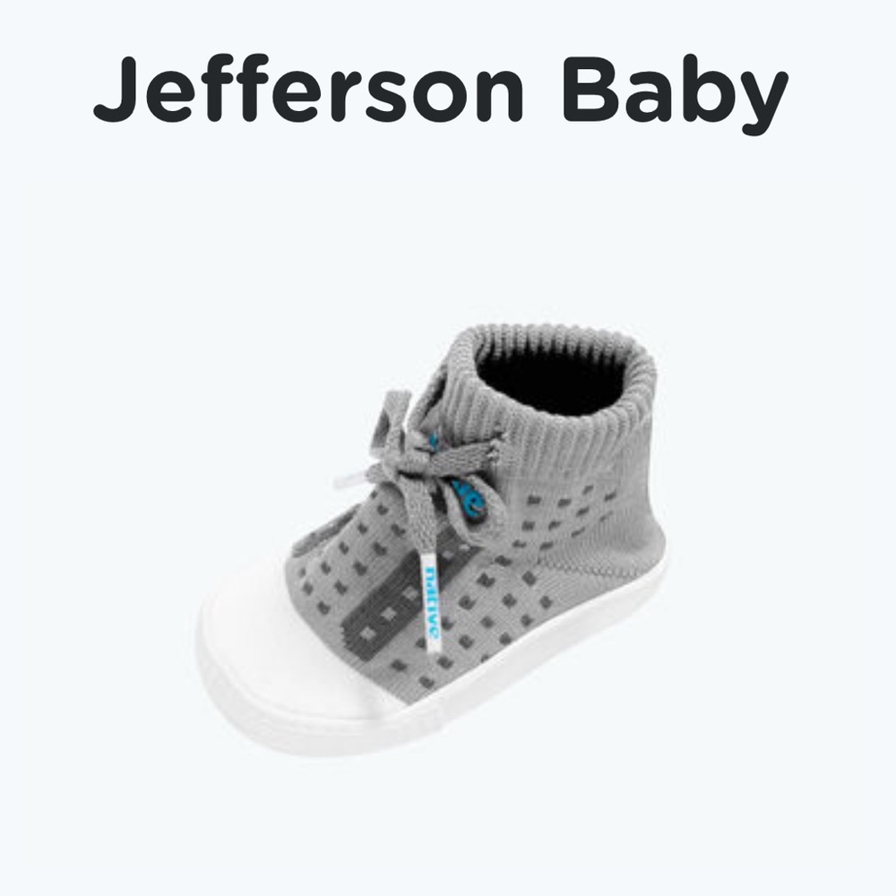 Jefferson baby knit shoes - size B3 for 6-9 months baby